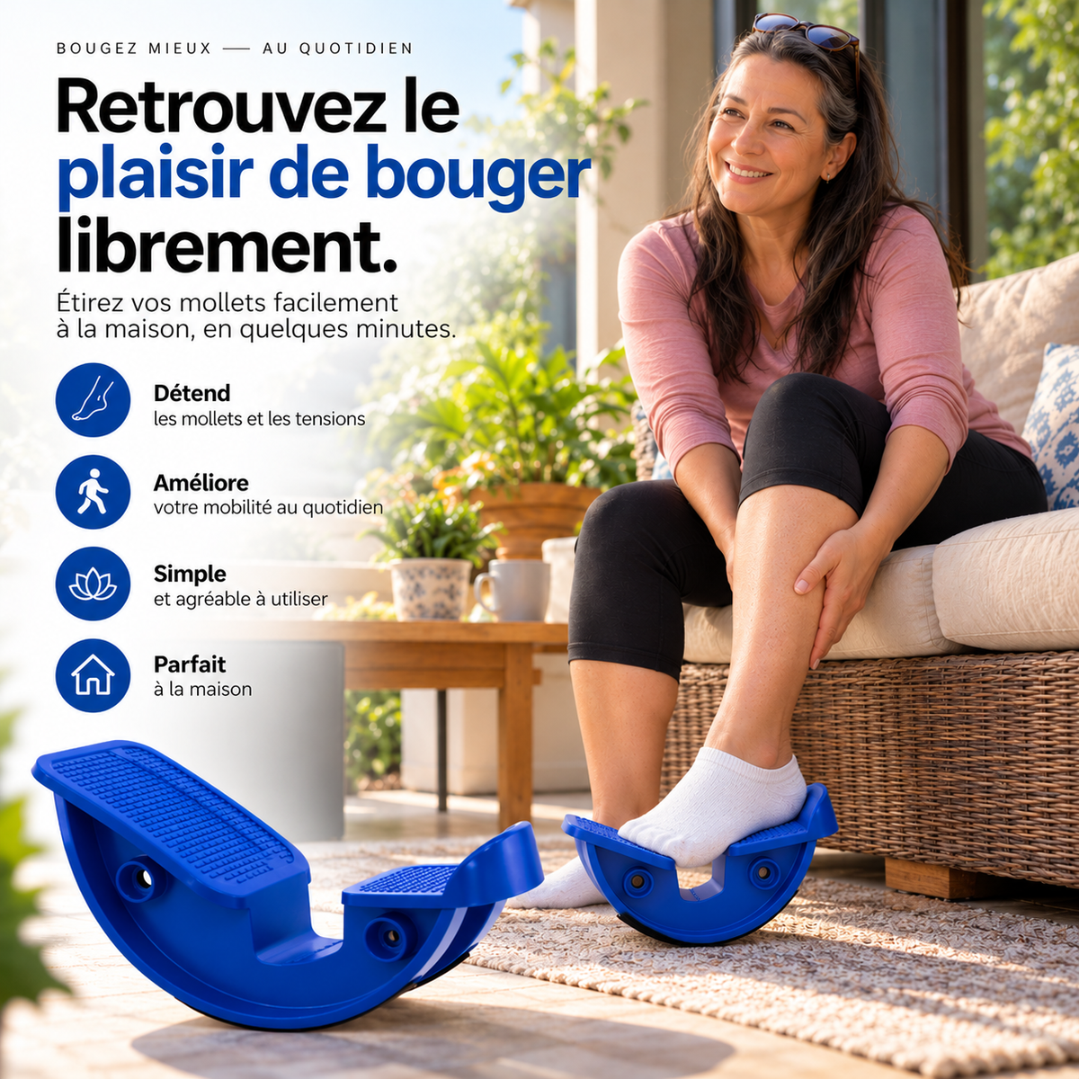 FlexiHeel™ — Retrouvez le plaisir de bouger librement